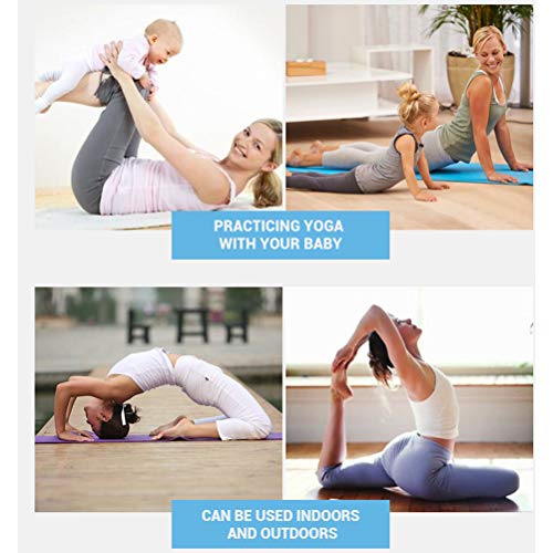 TiKiNi Eva Yogamat, antislip fitness slanke lichte yogamat, multifunctioneel, voor thuis en gym, pilates, workout… - Image 7