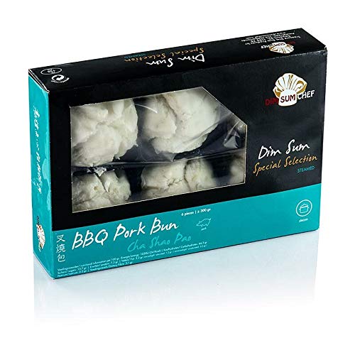 Cha Shao Pao - Teigtaschen mit Schweinefleisch, TK, 300g, 6 x 50g