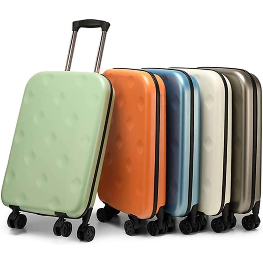 Valise pliable 20 pouces compacte avec serrure à code pour bagage cabine avion
