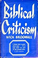 Biblical criticism B0006AUVYE Book Cover