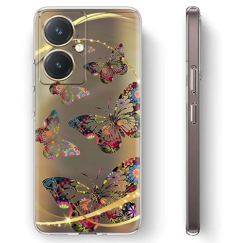 Image of Fashionury Soft Silicon Printed Designer Mobile Back Cover for Vivo Y27 / Vivo Y27 2023 -D2082