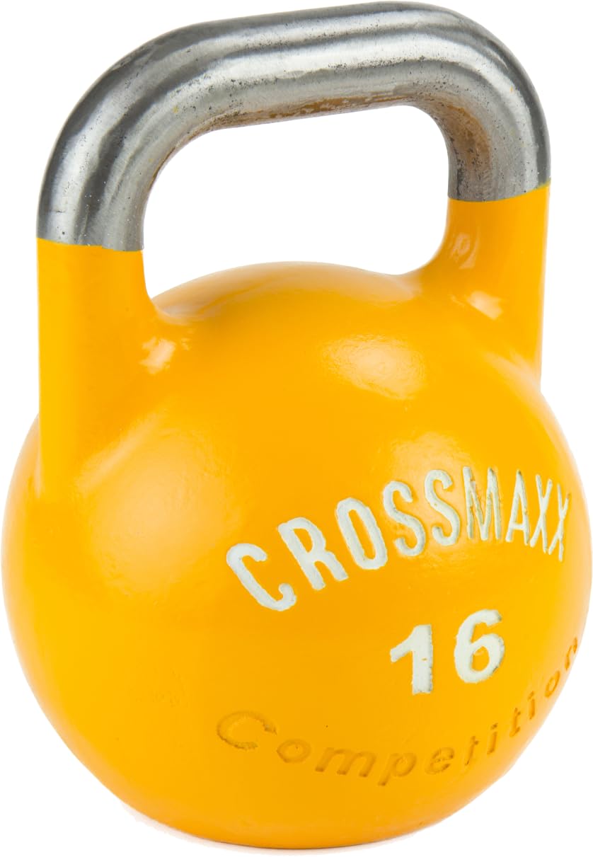 Crossmaxx Wettkampf-Kettlebells - Gelb - 16 kg