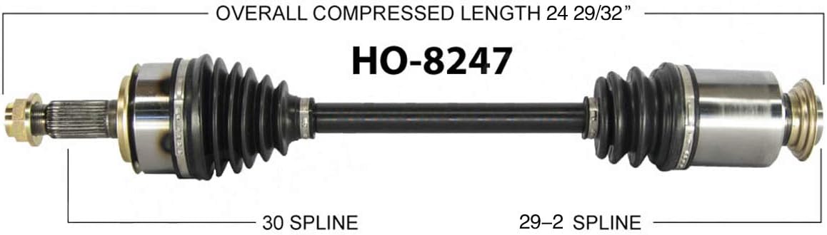 TrakMotive HO-8247 CV Axle