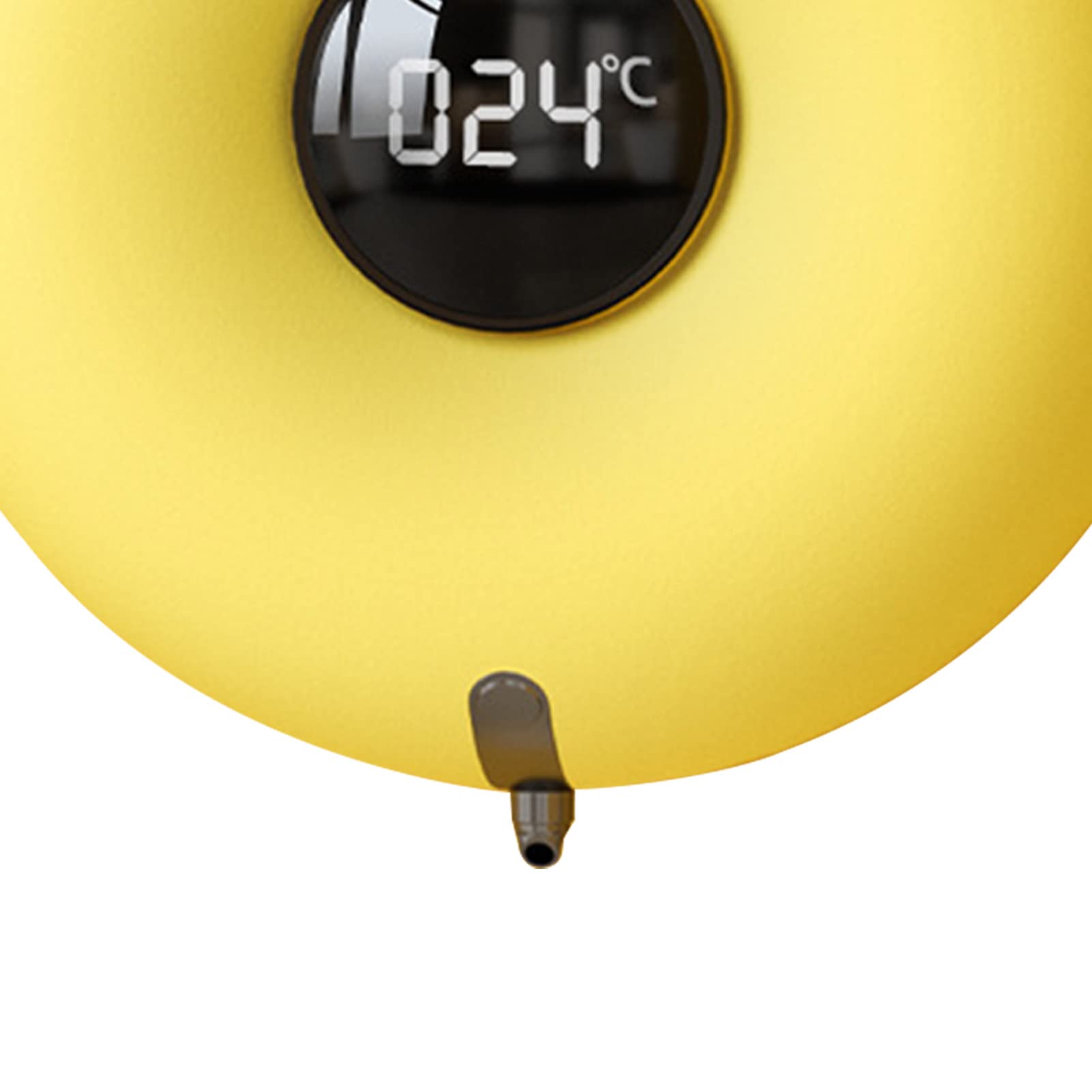 Yosoo Health Gear Automatischer Schaumseifenspender, Berührungsloser ABS-Seifenspender mit Infrarot-Induktion, LED-Anzeige, USB-C-Aufladung, 280 Ml für Badezimmer, Küche, Heimbüro (Yellow)