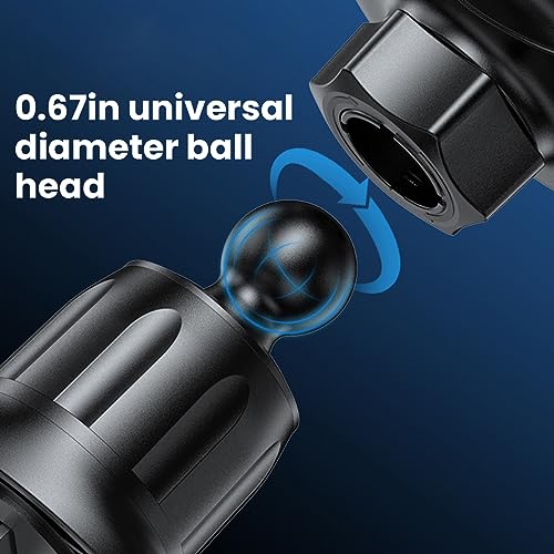 Auceli AUCELI-EMBLEM Car Phone Holder For Air Vent, Universal Hands-Free Car Cell Phone Mount, Big Phones & Thick Case Friendly thumb #1