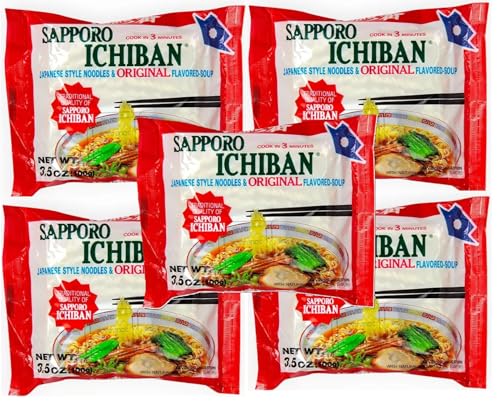 Miso Ramen Sapporo Original Pack5 Pack of 5 100gc/u