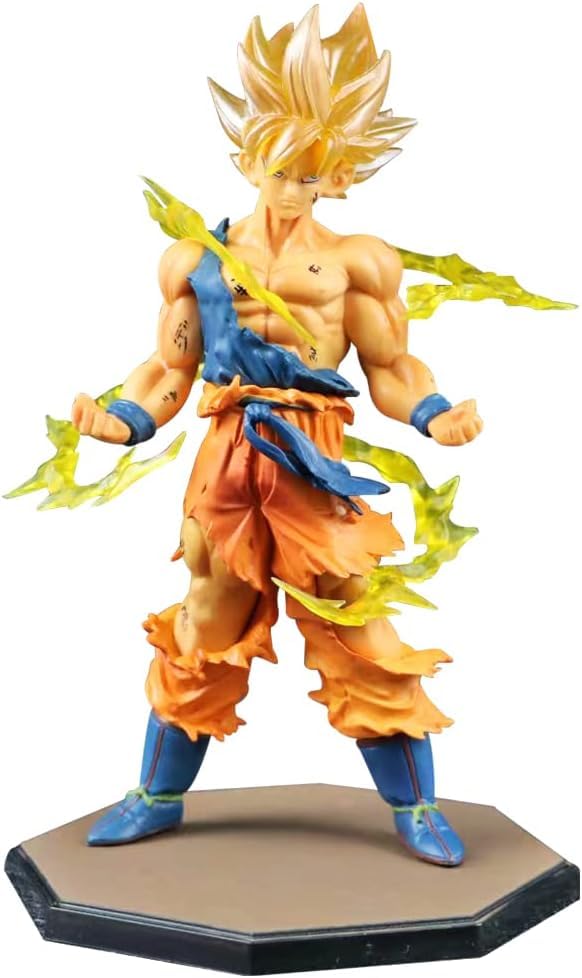 Figurine Dragon Ball Z Son Goku Super Saiyan - 17 Cm, Échelle 1/24, PVC, Bandai (2025)