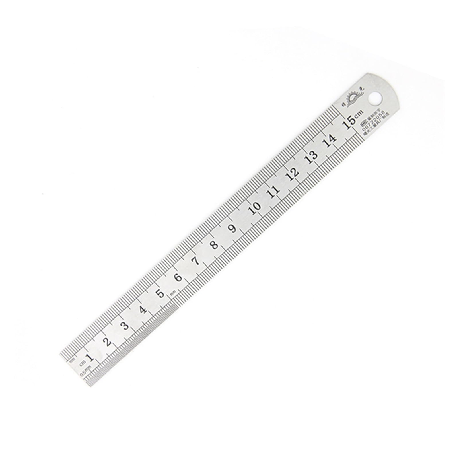 Cfwwsaq Ruler 200Mm Feeler Gauges, Wedge Feeler Gauge Gap Gauge Clearance Ruler Steel Ruler Filler Gauge Thickness Gauge Measuring Probes Aperture Measurement Tool(Ruler 200Mm)