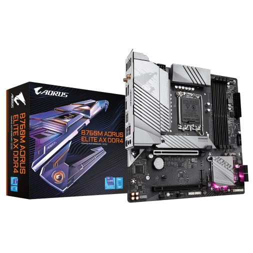 Amazon | Gigabyte B760M Aorus Elite AX DDR4 Intel LGA 1700 m-ATX
