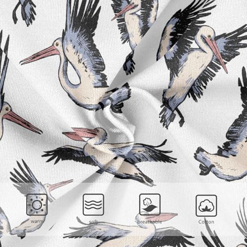 Girls' Underwear Beautiful Pelicans Cotton Stretch Comfort Toddler Panties3