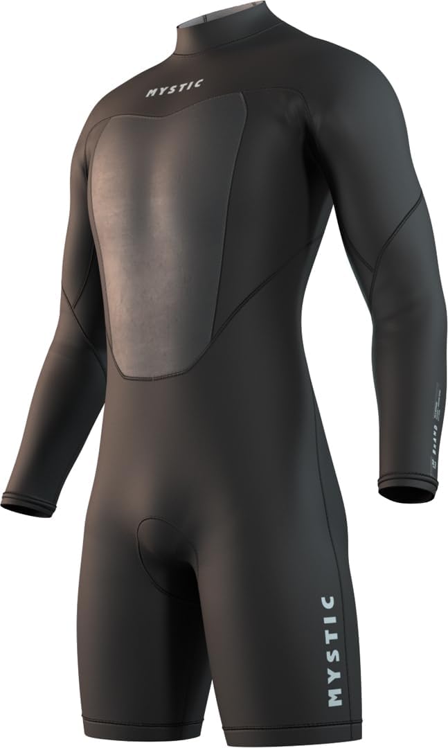 Longarm Shorty 3/2 Back-zip Wetsuit by Mystic Waterwear Kite & Wind