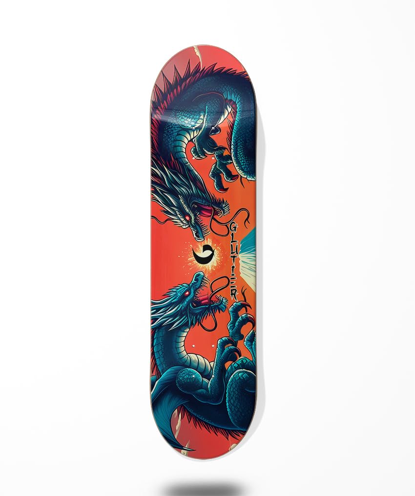 Skateboard Skateboard Deck Japan Epic Dragons 8.5