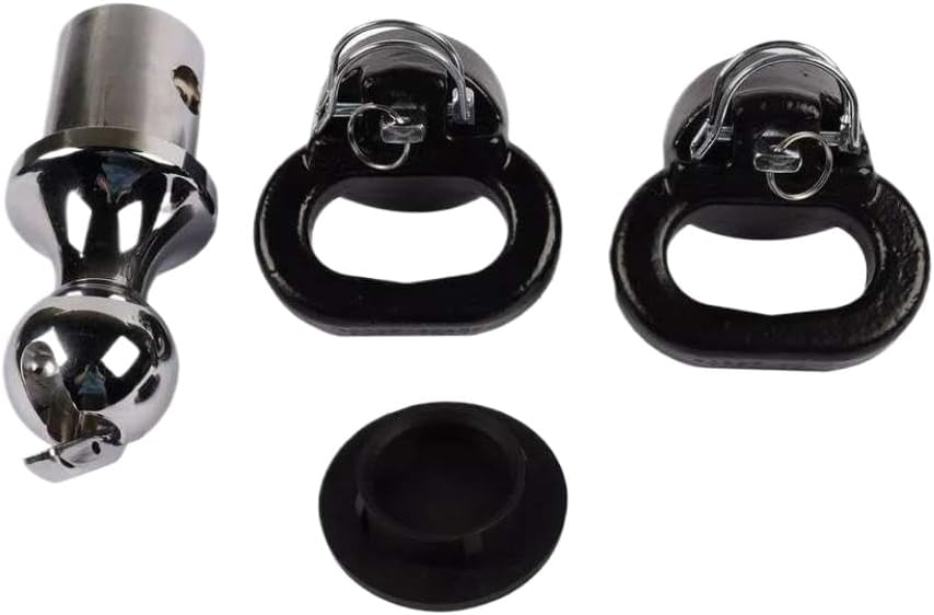 Gooseneck Ball and Chain Anchor Kit Compatible with 13 23 Ram 2500 3500 Pickup