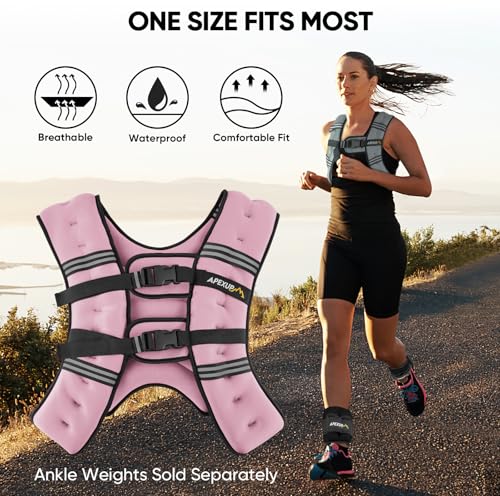 Image of APEXUP Weighted Vest Men Women, Weight Vest for Women Workout Equipment for Strength Training Running