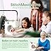 StitchMaster Pro:Ballet on twin needles.Sewing machine,sewing machine for beginners,Double needle and double thread,16 kinds of stitches.Sewing machine for Household,sewing machine for adults.