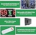 YZ LED Baseball/Softball Scoreboard for Fence, High-Light Digital Scoreboard with Remote, Rechargeable Wireless Electronic Baseball Scoreboard, Score Keeper with Innings Balls Strikes Outs Outdoor