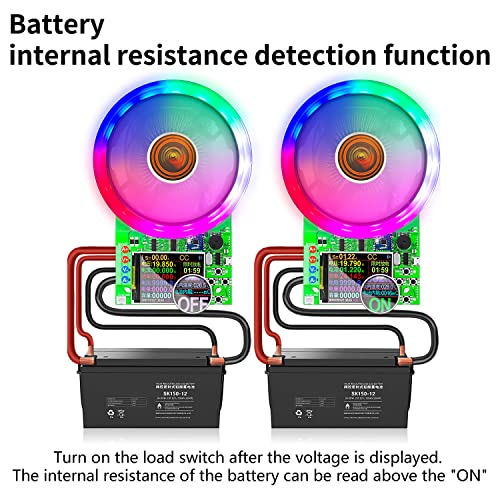 Vastarry 180W Dc Electronic Load Tester, Usb Load Tester, Lithium Battery Capacity Tester, Color Screen Data Monitoring, Constant Current And Constant Voltage, Etc. 4 Working Modes #TOP1
