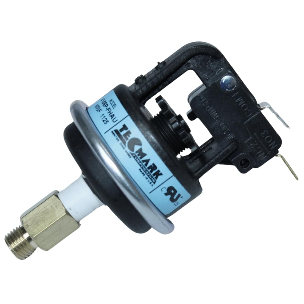 Jandy R0013203 Pressure Switch for JXiQ & ASME Pool Heaters | OEM Safety Component for Models 200, 260 & 400