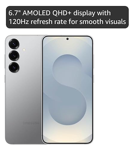Amazon.com: SAMSUNG Galaxy S25+ Cell Phone, 256GB AI Smartphone