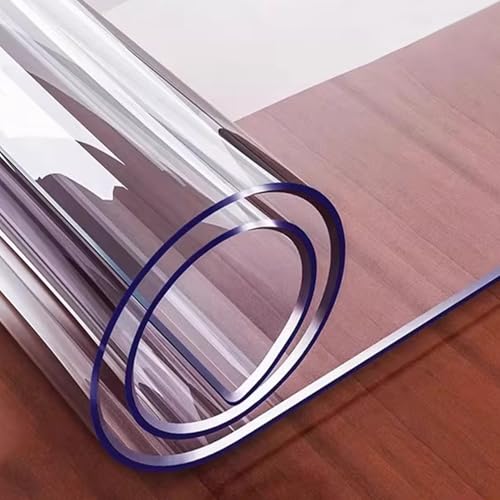 PVC �e�[�u���J�o�[�v���e�N�^�[�}���`�T�C�Y 2 �~�����[�g�������̃v���X�`�b�N�e�[�u���N���X 90x150cm/90x160cm/90x180cm 100% �h���r�j�[���e�[�u���N���X(100x150cm)