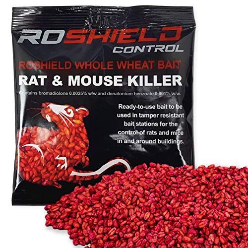 ROSHIELD Whole Wheat Rodent Killer Sachets, 150g
