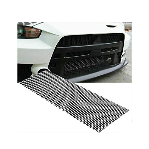 Car Grill Mesh ABS Plastic Racing Honeycomb Mesh Grill Spoiler Bumper Vent 47 x 16 Inches Honeycomb Hex Mesh Grill Spoiler Bumper Vent Universal Car Styling Air Intake Racing Grilles