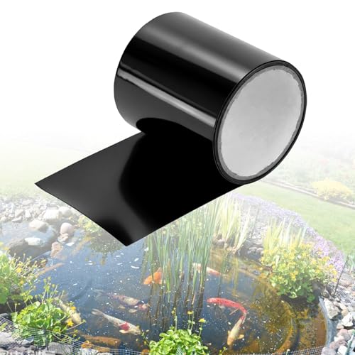 10x150 cm Teichfolien Reparaturflicken,Teichfolien-Reparaturband-Set,Wasserbeständiges Klebeband,wasserdichtes Klebeband,Pool, Zelt, Teich Reparatur Set,Reparatur Klebeband,Nahtband für Gartenteiche
