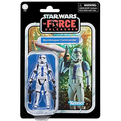 Figurine Vintage Stormtrooper Commander Hasbro Star Wars de 10cm coleccionable 3