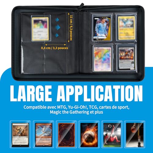Toploader Album anti-rayures avec 4 compartiments TCG - 5