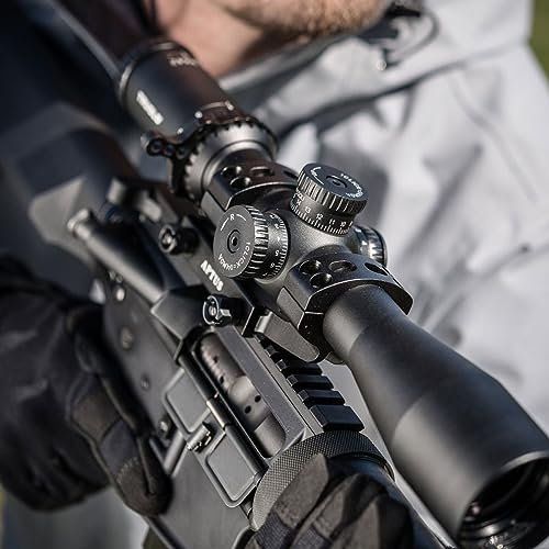 Image of Truglo Eminus Scope with 30MM Tube, Illuminated Tacplex Reticle, 1-Piece Mount