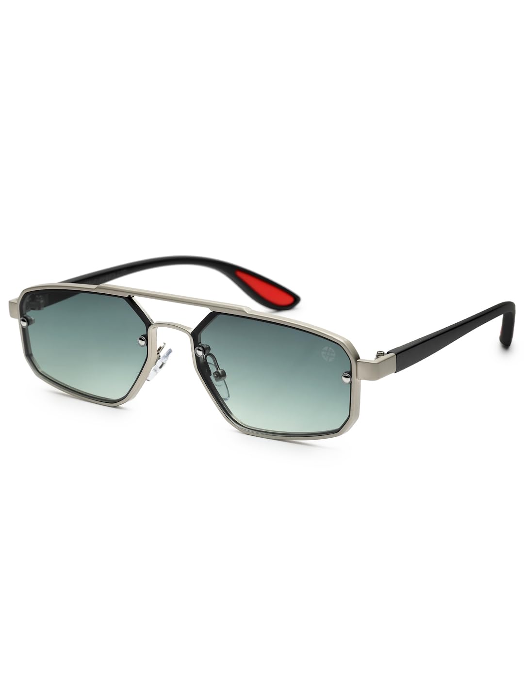 Men's Stylish Fashion Sunglasses | UV400 Protection | Branded Metal Frame | Trendy Eyewear for Men | Summer, Outdoor, Driving, and Beach Use | Lightweight and Comfortable-image-5