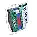 shenruifa 17 Key 8 Bass Piano Accordion Musical Instrument for Beginners Students (Green)