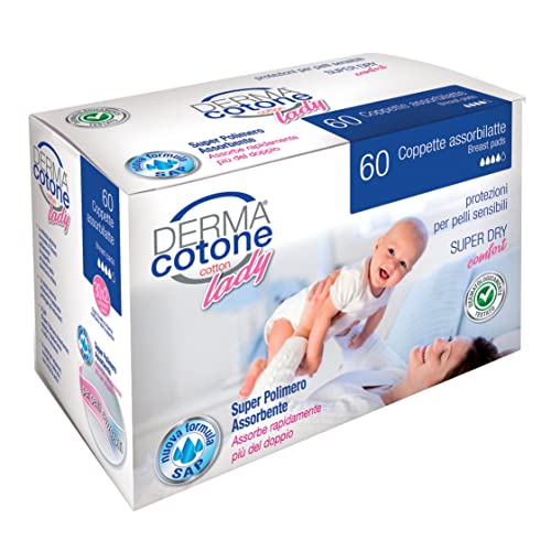 Coppette Assorbilatte Dermacotone 60Pz