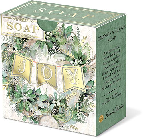 Punch Studio Winter Greens Boxed Soap