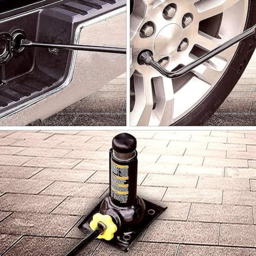 COCOTO Premium Spare Tire Lug Wrench Tool Replacement Kit Carbon Steel Compatible For 1998-2011 Ford Ranger 2001-2002 Ford Explorer 2001-2005 Ford Sport Trac by COCOTO - Image 5