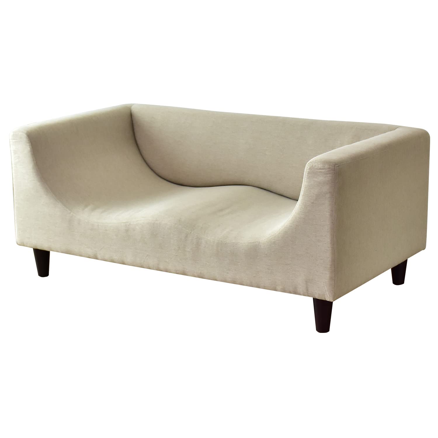 DORIS ドリス ソファー ソファ ローソファ ー 座椅子ソファー 2人掛け ベージュ ケイシー2P 【16248】