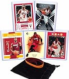 Dwyane Wade Basketball Cards Assorted (5) Bundle - Miami Heat Chicago Bulls Trading Card Gift Pack