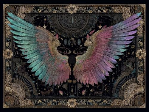 大人のための数字油絵キット DIY カラーウイング 油絵セット 30x40cm アクリル絵の具 筆 ブラシ/フレームレス癒し ストレス解消 趣味 プレゼント- 集中力とリラックス効果、インテリアとして、贈り物に最適、脳トレにも、デコレーション、簡単、人気、