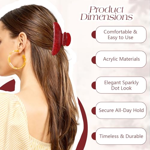 3 Pack de Pinzas para Cabello para Mujer miniatura 4