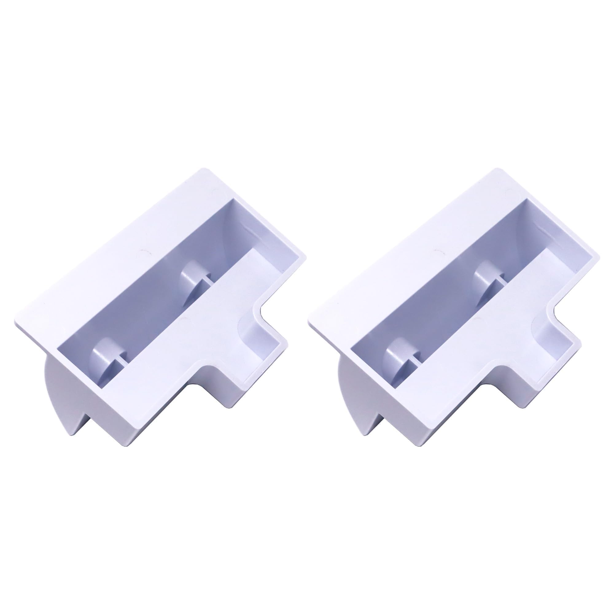 Kit portamoduli solari HISports in plastica ABS, 7 pezzi, accessori robusti per pannelli solari su tetto piano, fissaggio per camper, bianco