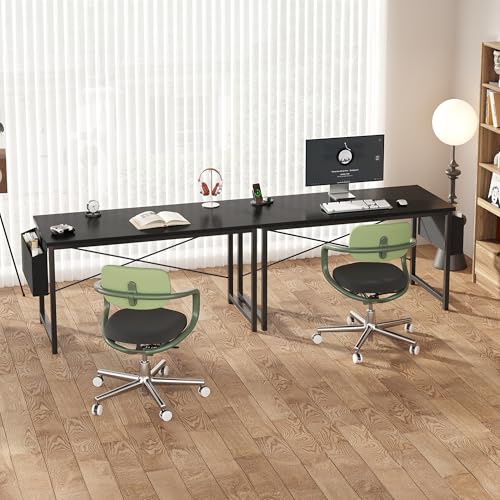 Image of OLIXIS Computer Desk, 55 Inch Gaming Desks for Home Office Small Spaces