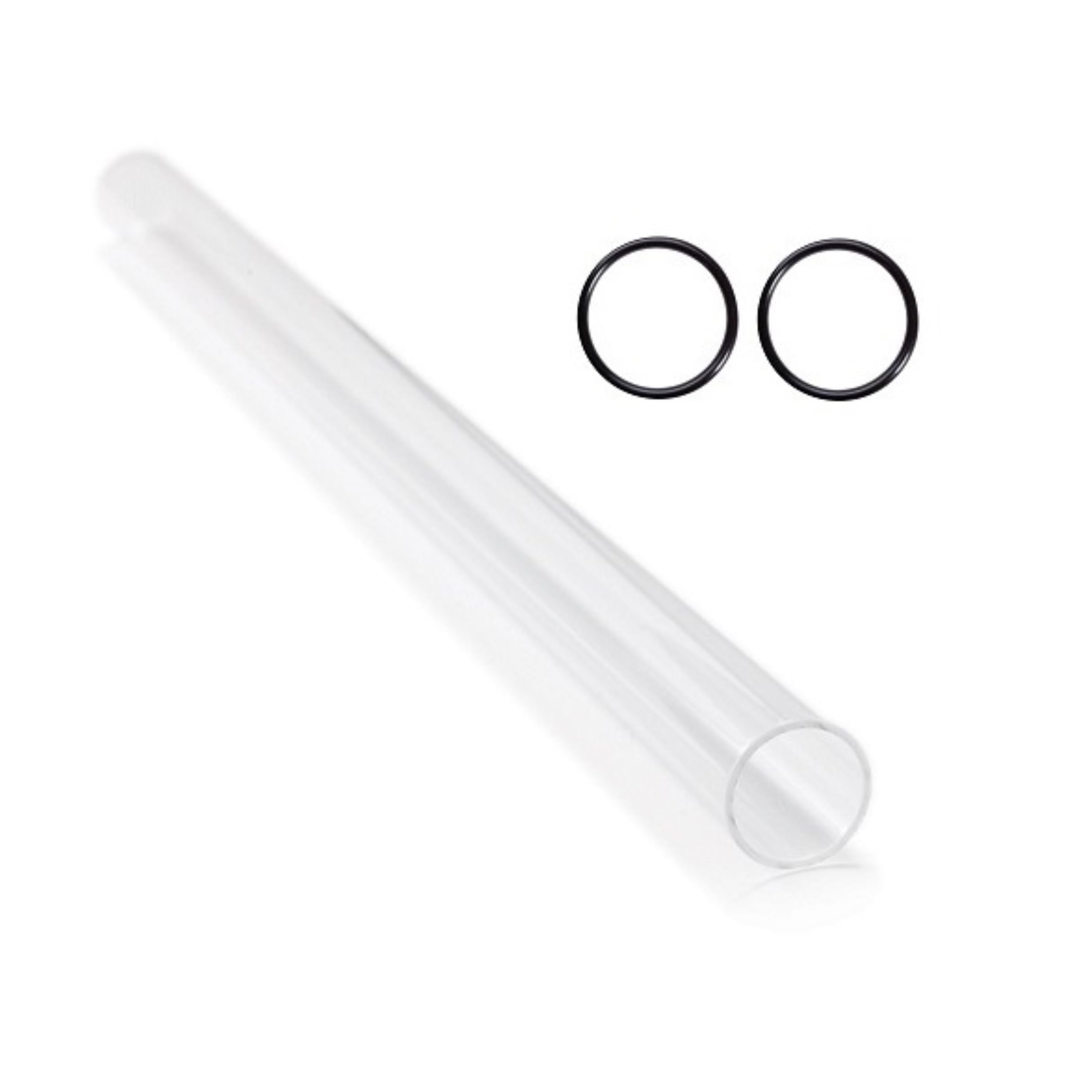 LSE Lighting Quartz Sleeve Replacement For S36RL Bulb – Compatible With S12Q-PA, S24Q, S40Q & More, Open Ends, Made In USA