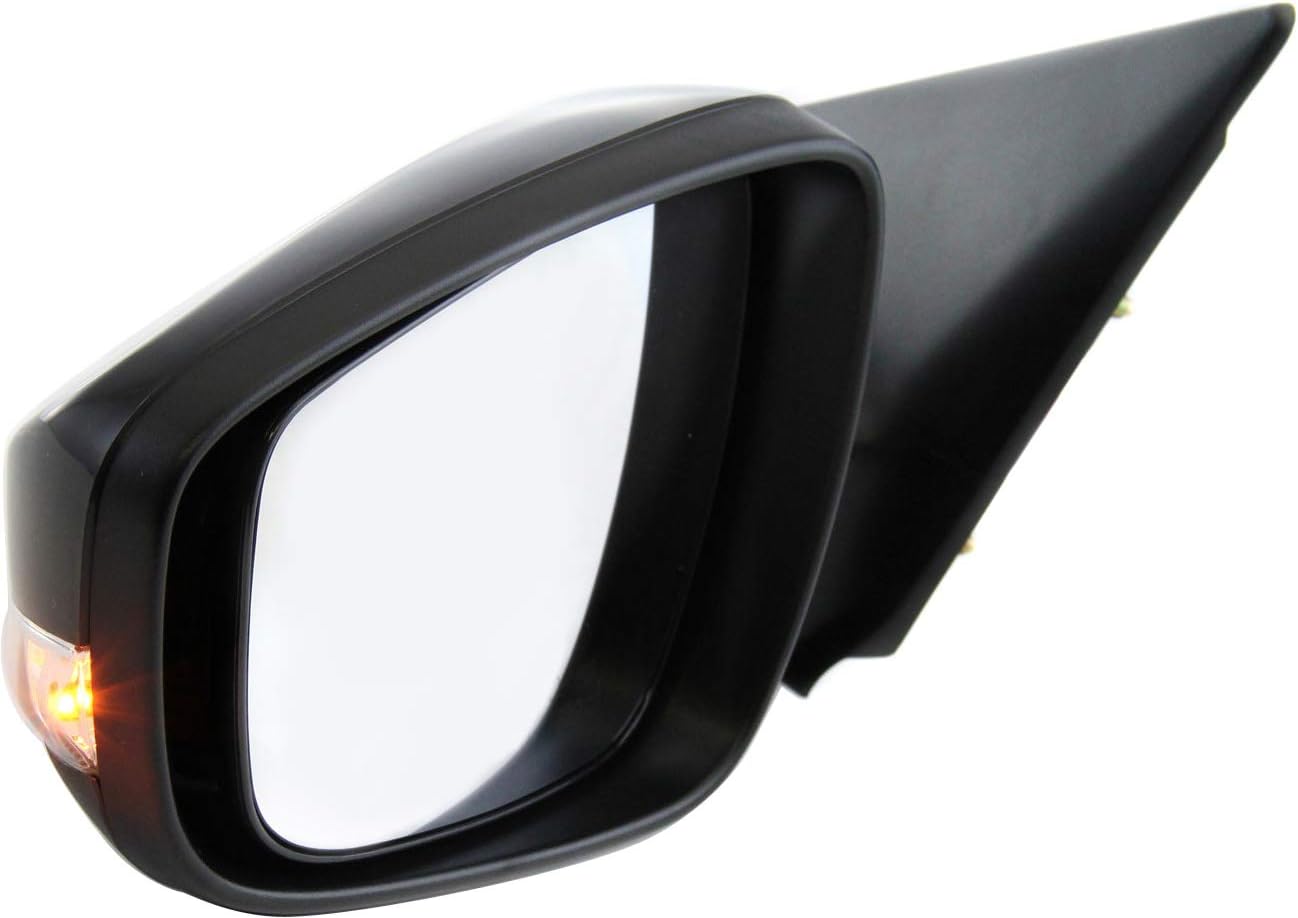 Kool Vue Driver Side Power Heated Mirror for Hyundai Elantra 2011-2013 With Signal Light Paintable Sedan, USA Built Vehicle