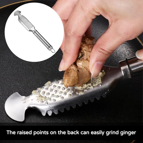 Fischentschupper,Fischschuppen Entferner,Entschupper Für Fisch, Fischentschupper Edelstahl,3-In-1 Multifunktionaler Fischschuppenschaber,Für Sezieren Und Reinigen Der Inneren Organe Von Fischen