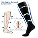 NOVAYARD Compression Socks For Women& Men Graduated 15-20 mmHg Media De Compresion Mujer(6 Pairs)