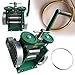 2-In-1 Jewelry Rolling Mill Machine 0.03-6.5mm Adjustable Thickness, Gold Making Tool Press For Flat Sheets&Round Form, Jewelry Diy Tool For Pressing Gold Silver Copper Aluminum(Green Style2)