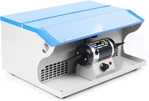 Miniatura 2 de Pulidora de pulido Colector de polvo TableTop Pulidor de joyería multiusos 200W con luz