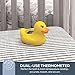 Dreambaby Duck Baby Bath Thermometer – Instant Results, Digital Water & Room Temp Reader – Fun Floating Toy for Newborns