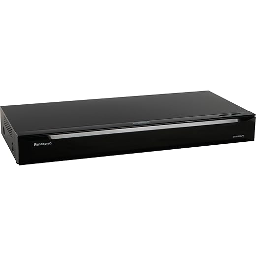 Panasonic DMR-UBS70EGK Ultra HD Blu-Ray Recorder (500GB Hard Drive, 4K, Disc, 4K VoD, UHD TV Reception, 2x DVB-S2, Black)