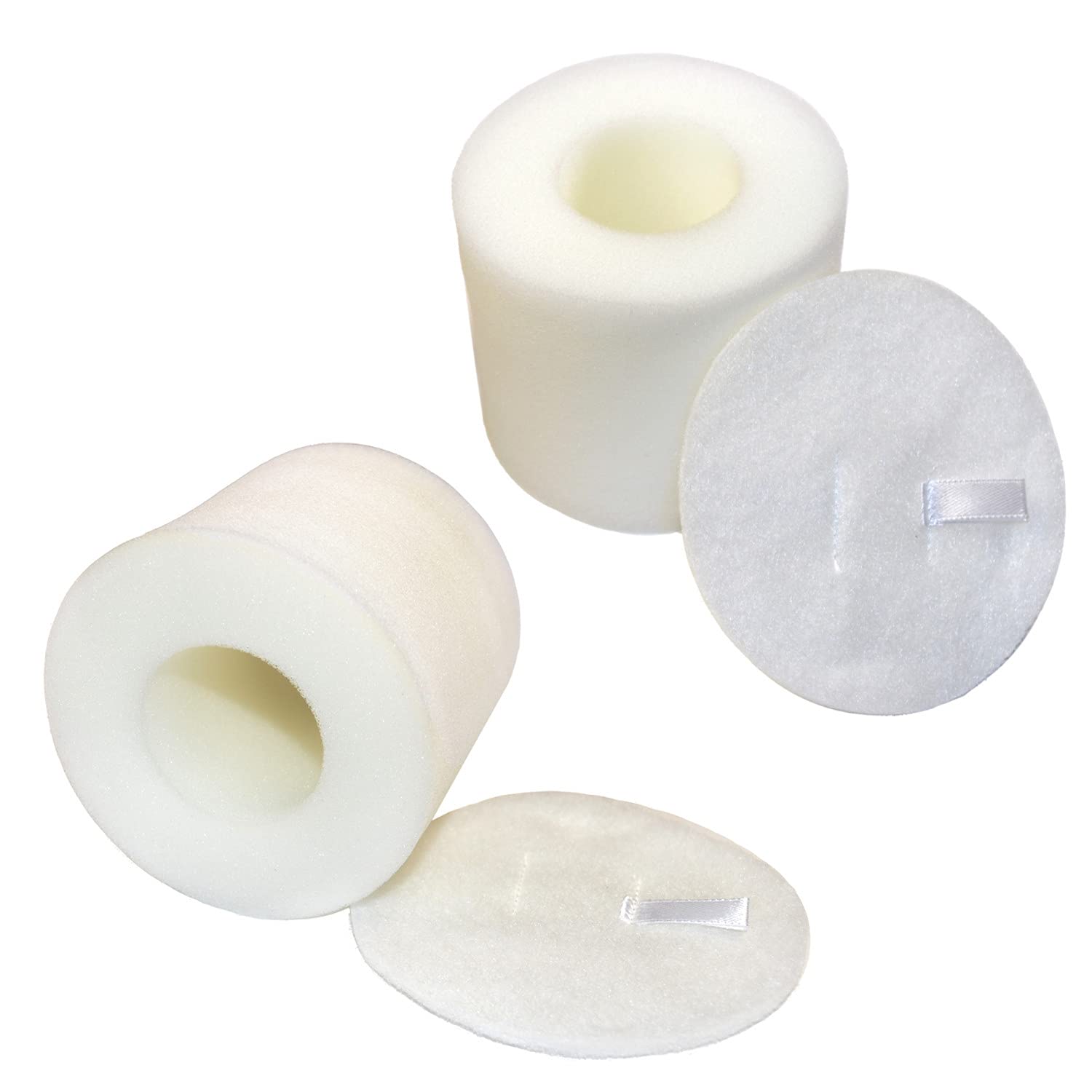 HQRP 2-pack Filter Kit Replacement for Shark XFF650 DuoClean NV831 NV835 NV830, Rotator NV650 NV651 NV652 NV750 NV751 NV752 Powered Lift-Away Vacuums